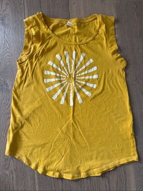Alternative Apparel Wings Hawaii Sun Graphic Tank Top Medium